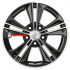 Khomen Wheels KHW1603 (Creta/Seltos) 6x16/5x114,3 ET43 D67,1 Black-FP