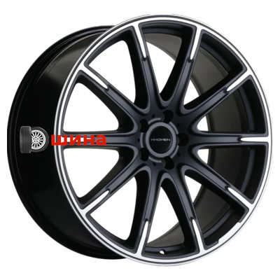 Khomen Wheels KHW2102 (GLS/GLE) 10,5x21/5x112 ET45 D66,6 Black-FP matt