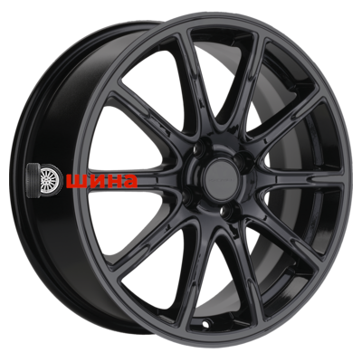 Khomen Wheels KHW1707 (Lada Granta) 6,5x17/4x98 ET38 D58,6 Black-FP matt