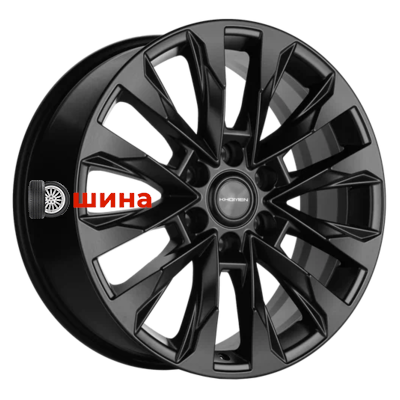 Khomen Wheels KHW2010 (LC 300 Tuning) 8x20/6x139,7 ET35 D95,10 Black matt