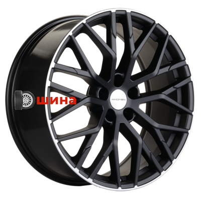 Khomen Wheels KHW2005 (A7) 8,5x20/5x112 ET30 D66,5 Black matt MR