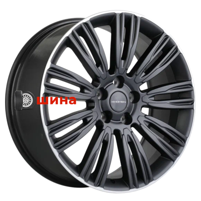 Khomen Wheels KHW2004 (Velar) 8,5x20/5x108 ET45 D63,4 Black matt MR