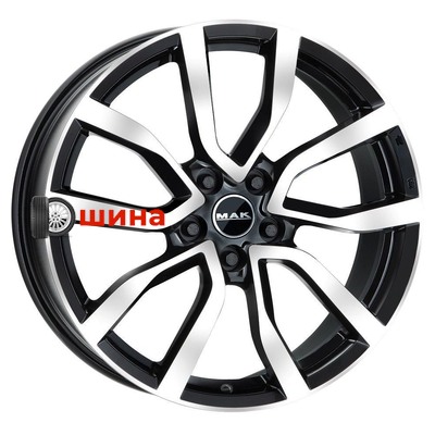 MAK Midlands 9,5x21/5x112 ET25 D66,45 Black mirror