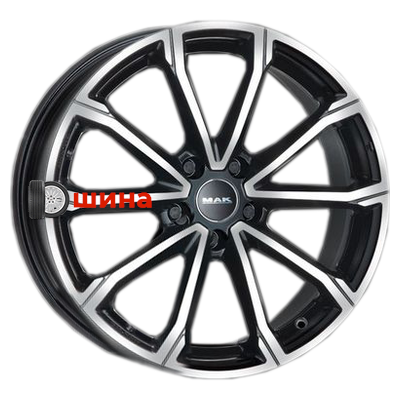 MAK DaVinci 7x17/5x114,3 ET35 D60,1 Black mirror