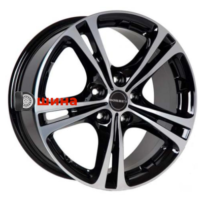Borbet XL 7,5x17/5x114,3 ET40 D72,5 Black polished