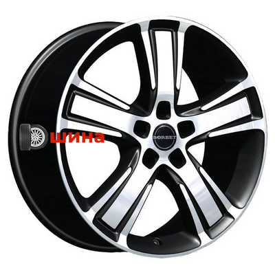 Borbet MA 8x18/5x112 ET50 D72,5 Black polished