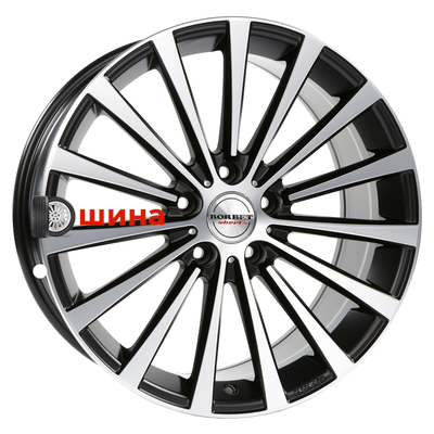 Borbet BLX 8,5x19/5x112 ET40 D72,5 Matt Black Polished