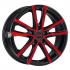MAK Milano 6,5x16/5x114,3 ET40 D76 Black Red Face