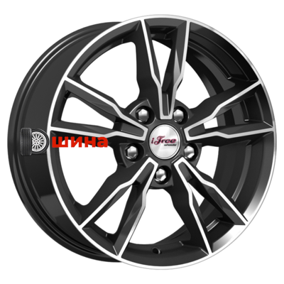 iFree Икигай 6,5x16/5x114,3 ET35 D67,1 Блэк Джек