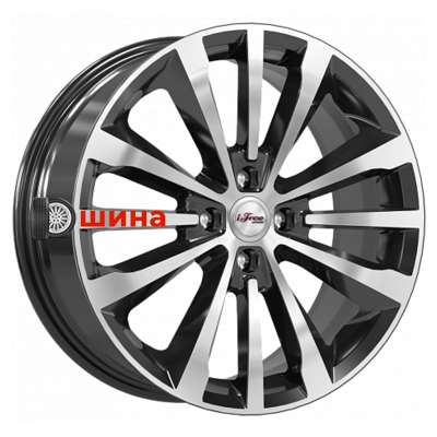 iFree Андерсен 7x17/4x100 ET43 D60,1 Блэк Джек