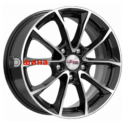 iFree Джет 6,5x16/5x114,3 ET46 D67,1 Блэк Джек
