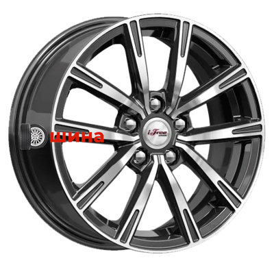 iFree Драйвер 6x15/5x100 ET38 D57,1 Блэк Джек