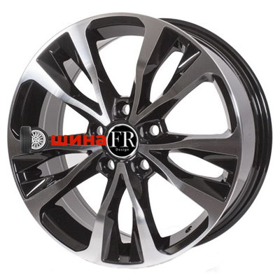 FR replica TY5212 7x17/5x114,3 ET45 D60,1 BMF (№15)