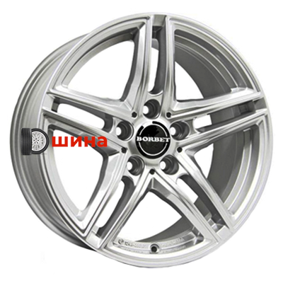 Borbet XR 7x16/5x120 ET31 D72,5 Brilliant Silver