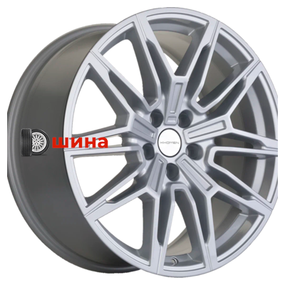 Khomen Wheels ORG1904 (3/4/5/6 series) 8,5x19/5x112 ET30 D66,6 Brilliant Silver-FP