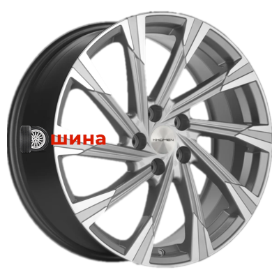 Khomen Wheels KHW1901 (Soul/Seltos/Sonata) 7,5x19/5x114,3 ET49,5 D67,1 Brilliant Silver-FP