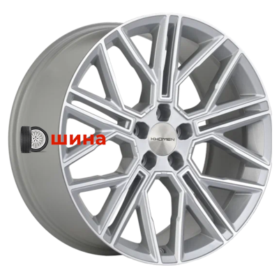 Khomen Wheels KHW2101 (RRover) 9,5x21/5x120 ET49 D72,6 Brilliant Silver-FP