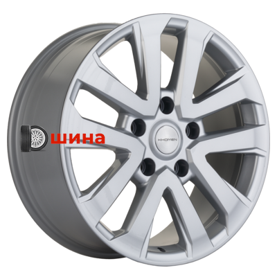 Khomen Wheels KHW2003 (LX570/LC100/LC200) 8,5x20/5x150 ET45 D110,1 Brilliant Silver