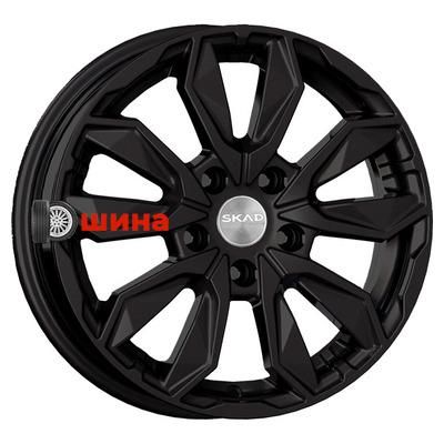 Скад Сочи 6x16/4x100 ET50 D60,1 Черный бархат