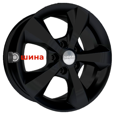 Скад Кельн 7x16/5x108 ET50 D63,35 Черный бархат