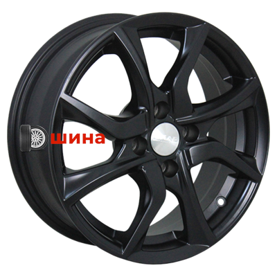 Скад Тулон 6x15/4x98 ET35 D58,6 Черный бархат