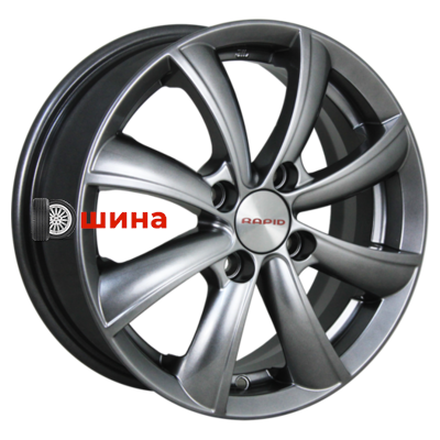 K&K Бриз-оригинал 6x15/4x100 ET37 D60,1 Дарк платинум