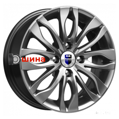 K&K Канзаши-оригинал (КС628) 5,5x14/4x100 ET39 D56,6 Дарк платинум