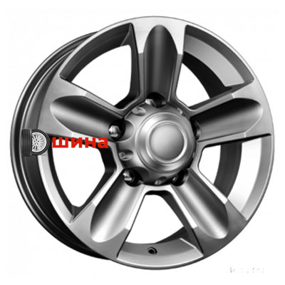 K&K Тор (КС694) 7x16/5x139,7 ET35 D108,5 Дарк платинум (Уценка)