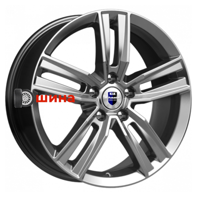 K&K Танаис-оригинал (КС750) 7x18/5x114,3 ET37 D66,6 Дарк платинум