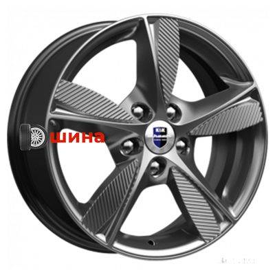 K&K Кинезис-оригинал (КС679) 6,5x16/5x105 ET39 D56,6 Дарк платинум