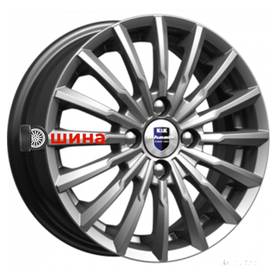 K&K Акцент-оригинал (КС562) 7x17/5x108 ET45 D60,1 Дарк платинум