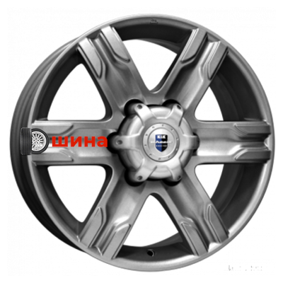 K&K Риальто (КС629) 8x17/6x139,7 ET46 D67,1 Дарк платинум