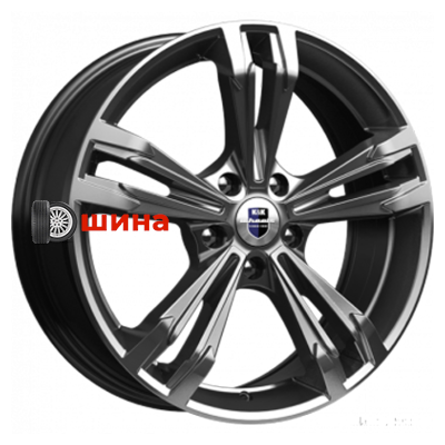 K&K Каррера (КС655) 7x18/5x112 ET43 D57,1 Дарк платинум