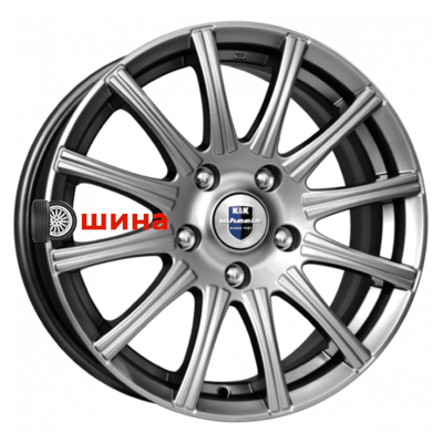 K&K Сиеста (КС475) 5,5x14/4x98 ET35 D58,5 Дарк платинум