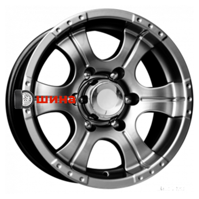 K&K Байконур (КС473) 7x15/6x139,7 ET20 D110,1 Дарк платинум