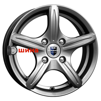 K&K Мирель (КС544) 6x14/4x100 ET25 D67,1 Дарк платинум