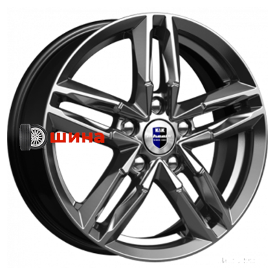 K&K Sayan (КС731) 6x16/5x114,3 ET50 D67,1 Дарк платинум