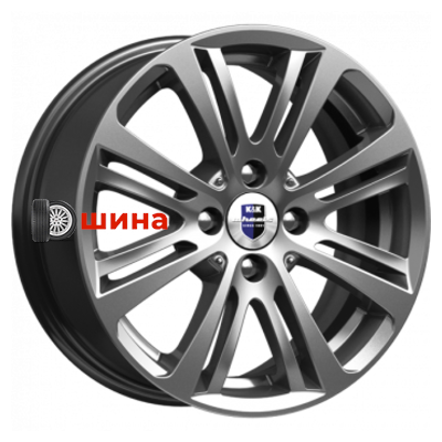 K&K Беринг (КС648) 6,5x15/4x100 ET30 D67,1 Дарк платинум