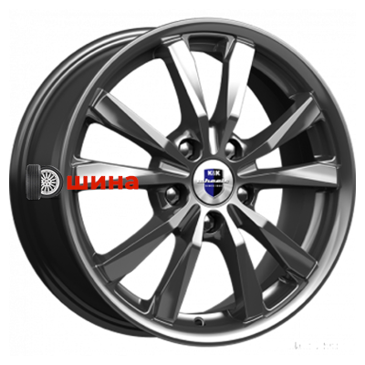 K&K Спайдер (КС649) 6,5x16/5x114,3 ET50 D67,1 Дарк платинум