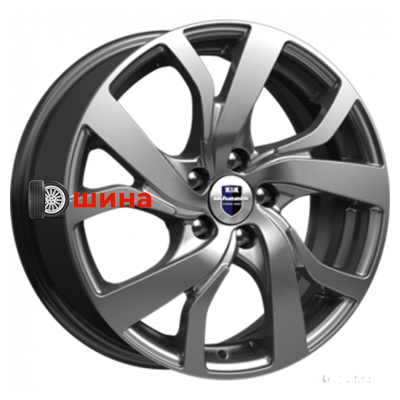 K&K Палермо (КС665) 6,5x16/5x114,3 ET45 D60,1 Дарк платинум