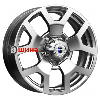 K&K Намиб (КС775) 7x18/5x139,7 ET35 D108,5 Дарк платинум