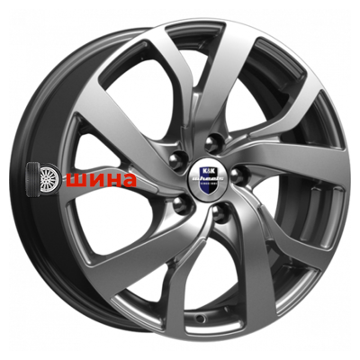 K&K Палермо-оригинал (КС668) 6x15/5x112 ET43 D57,1 Дарк платинум