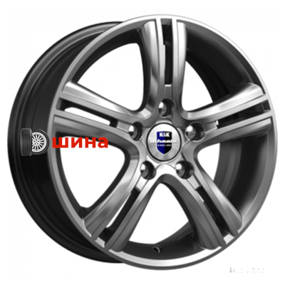 K&K Борелли-оригинал (КС613) 6,5x16/5x108 ET50 D63,35 Дарк платинум