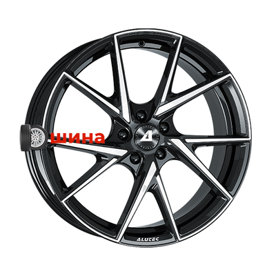 Alutec ADX.01 8,5x19/5x114,3 ET40 D70,1 Diamant black front polished