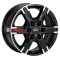 Alutec Titan 7x16/6x139,7 ET55 D93,1 Diamant black front polished