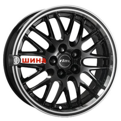 Rial Norano 8,5x18/5x120 ET32 D72,6 Diamant black lip polished