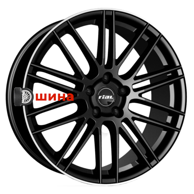 Rial Kibo 8,5x20/5x112 ET45 D70,1 Diamant black lip polished