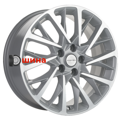 Khomen Wheels KHW1804 (Karoq) 7,5x18/5x112 ET45 D57,1 F-Silver-FP
