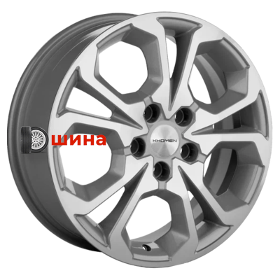 Khomen Wheels KHW1711 (Chery tiggo 7pro) 6,5x17/5x108 ET33 D60,1 F-Silver-FP