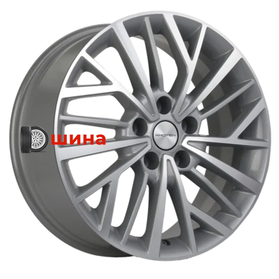 Khomen Wheels KHW1717 (Chery Tiggo) 7x17/5x108 ET40 D60,1 F-Silver-FP